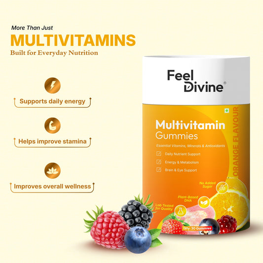 Multivitamin Gummies | Daily Health & Immunity Support | 30 Gummies)