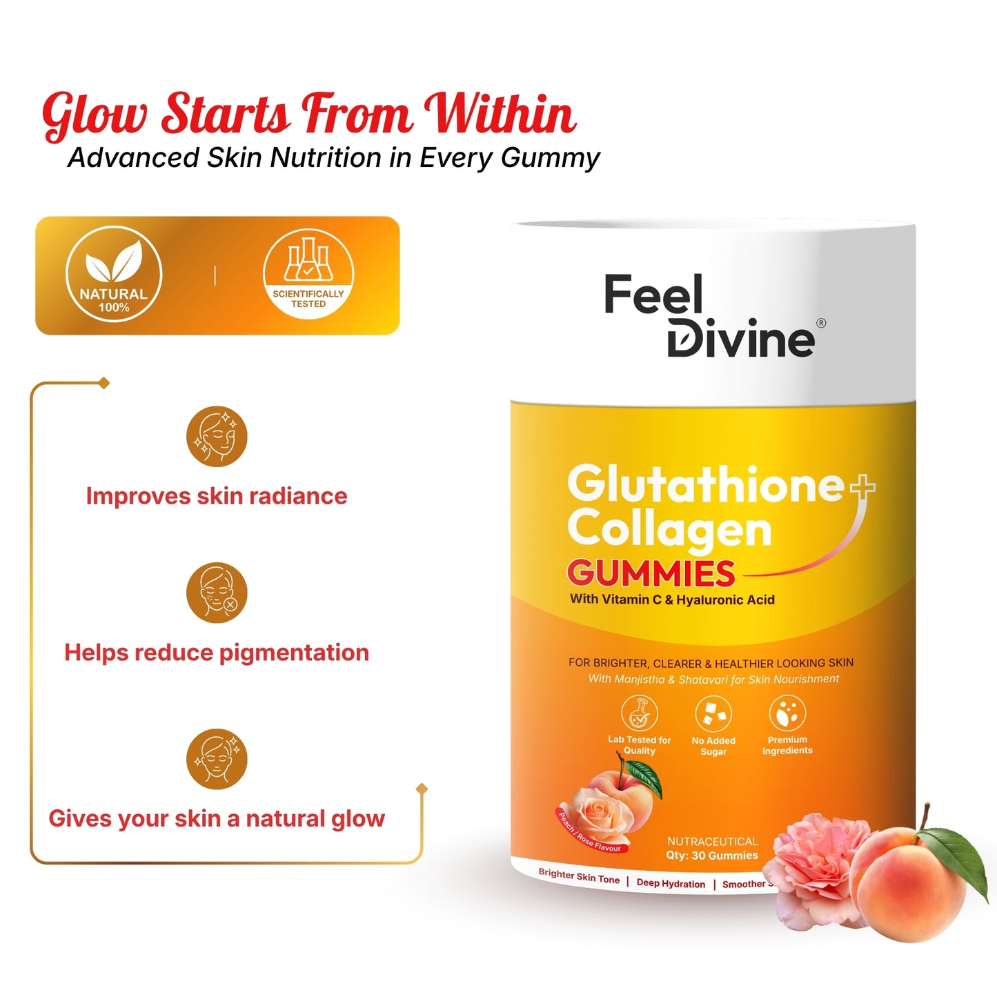 Glutathione + Collagen Gummies