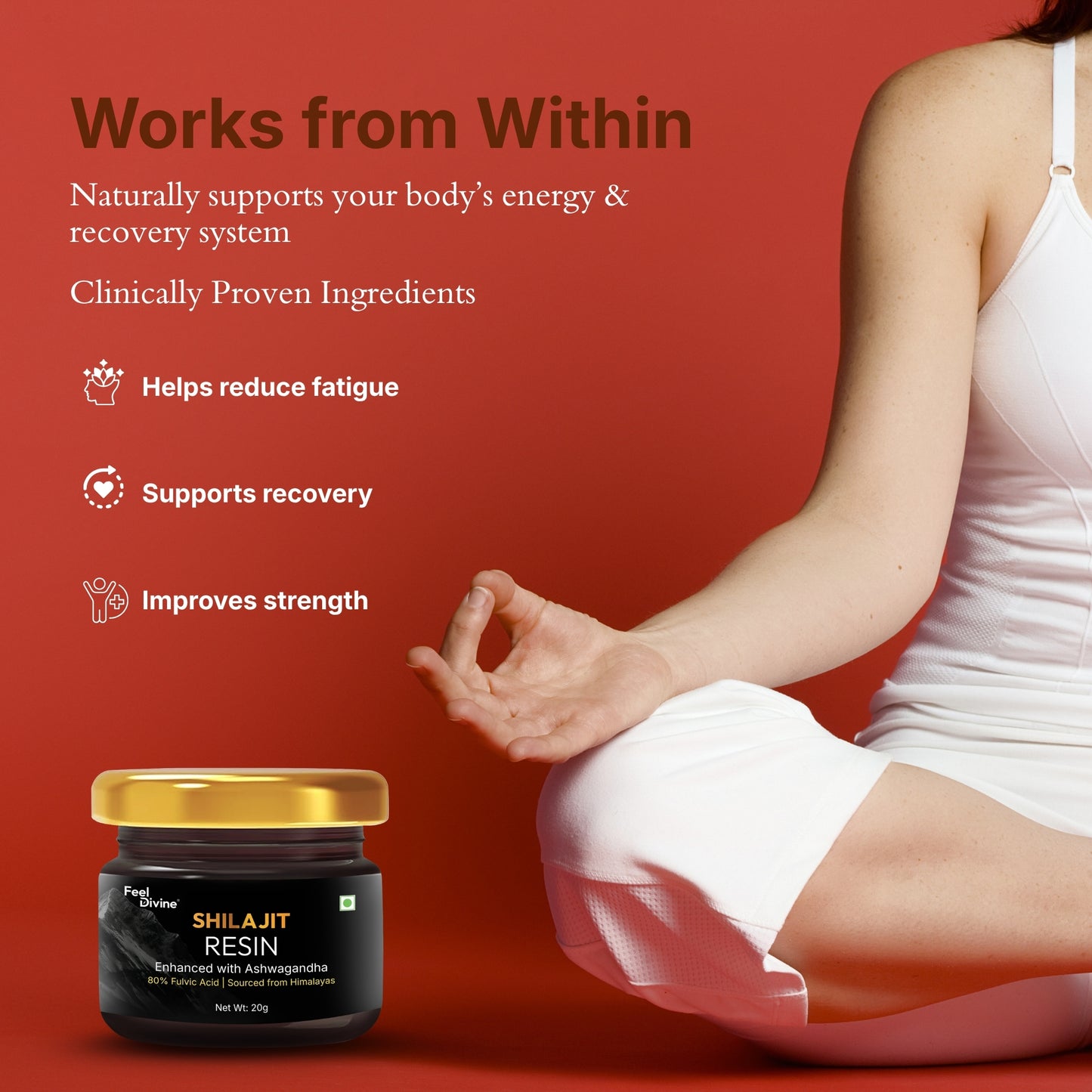 Pure Shilajit Resin | Energy, Strength & Vitality Support