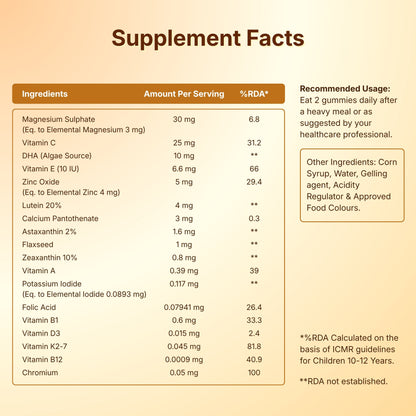 Multivitamin Gummies | Daily Health & Immunity Support | 30 Gummies)